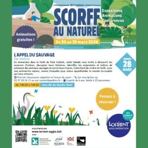 Scorff au naturel appel sauvage format carré Scorff Au Naturel Appel Sauvage Format Carré